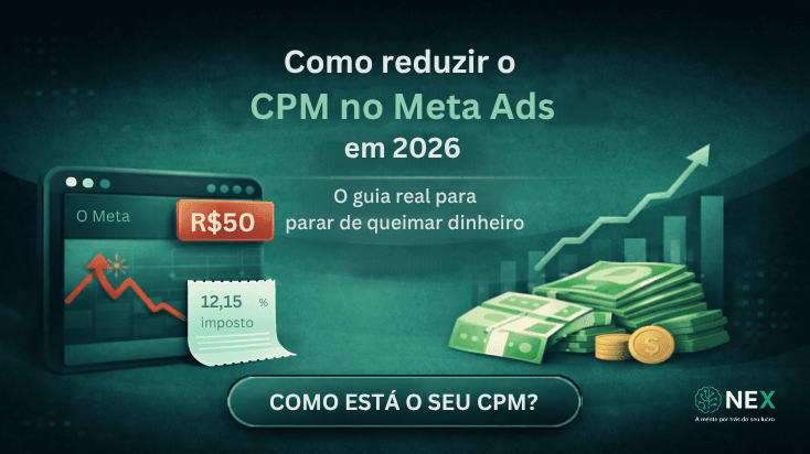 Como reduzir o CPM no Meta Ads em 2026 e parar de perder dinheiro